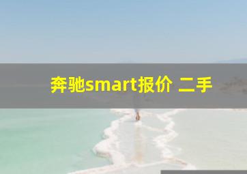 奔驰smart报价 二手